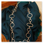 esempio di collana in allumionio riciclato